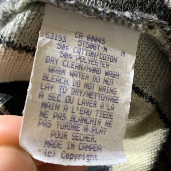 Vintage Tundra Sweater Medium Grunge Grandpa Dad 90s Biggie Crew Neck Pullover - Picture 7 of 12